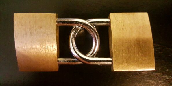 Padlocks lock secure