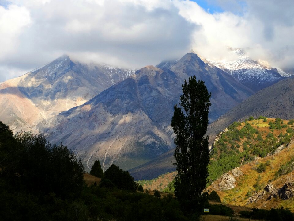 Mountains landscape kazakhstan