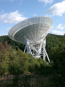 Large telescope astronomy parabolic mirrors photo