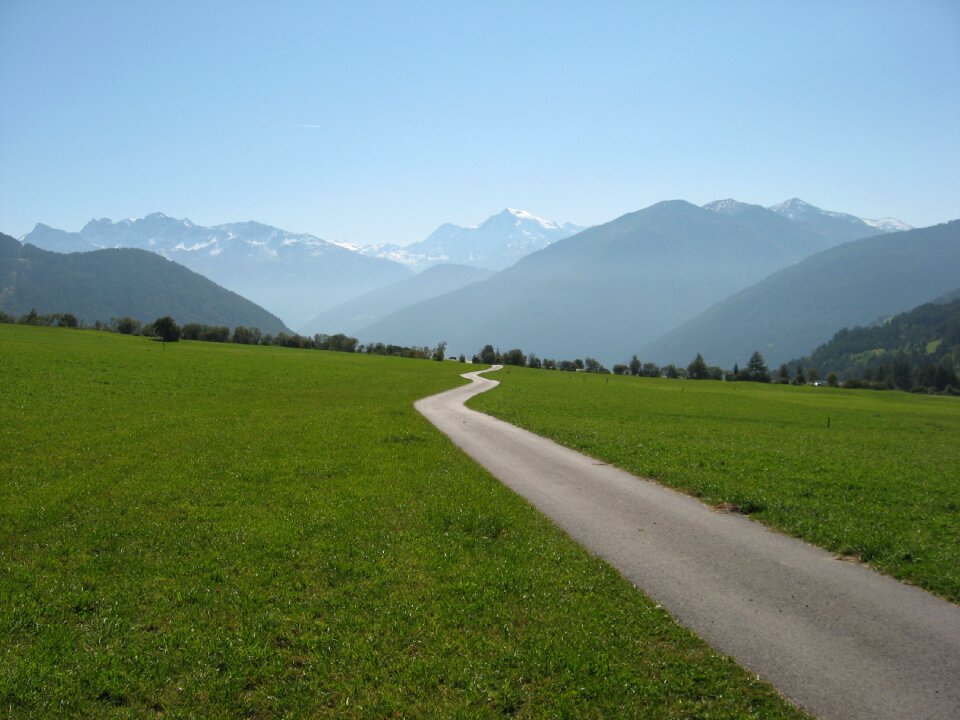 Nature panorama mountains