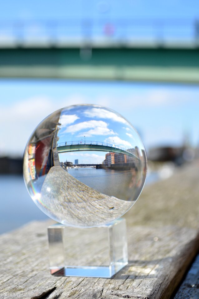 Weser bremen glass ball