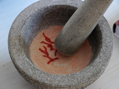 Alchemy mortar coral