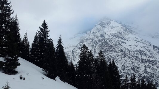 Alpine winter wintry photo