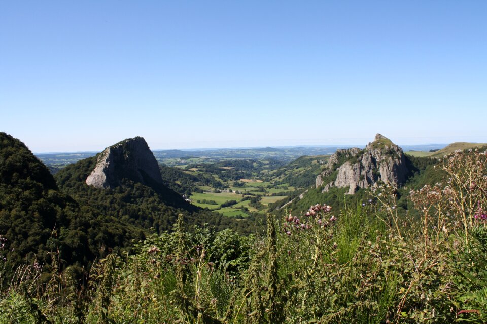 Auvergne volcano france