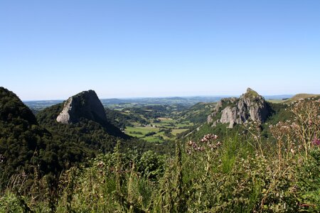 Auvergne volcano france