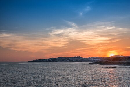 Calaburras beach costa photo