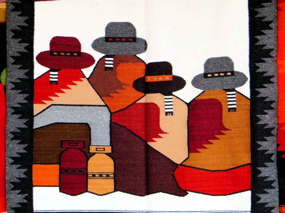Fabric ethnic traditional