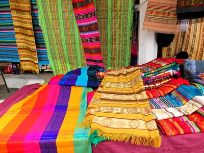 Fabric ethnic traditional photo