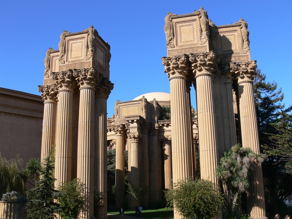 Pillars carved carved pillars photo