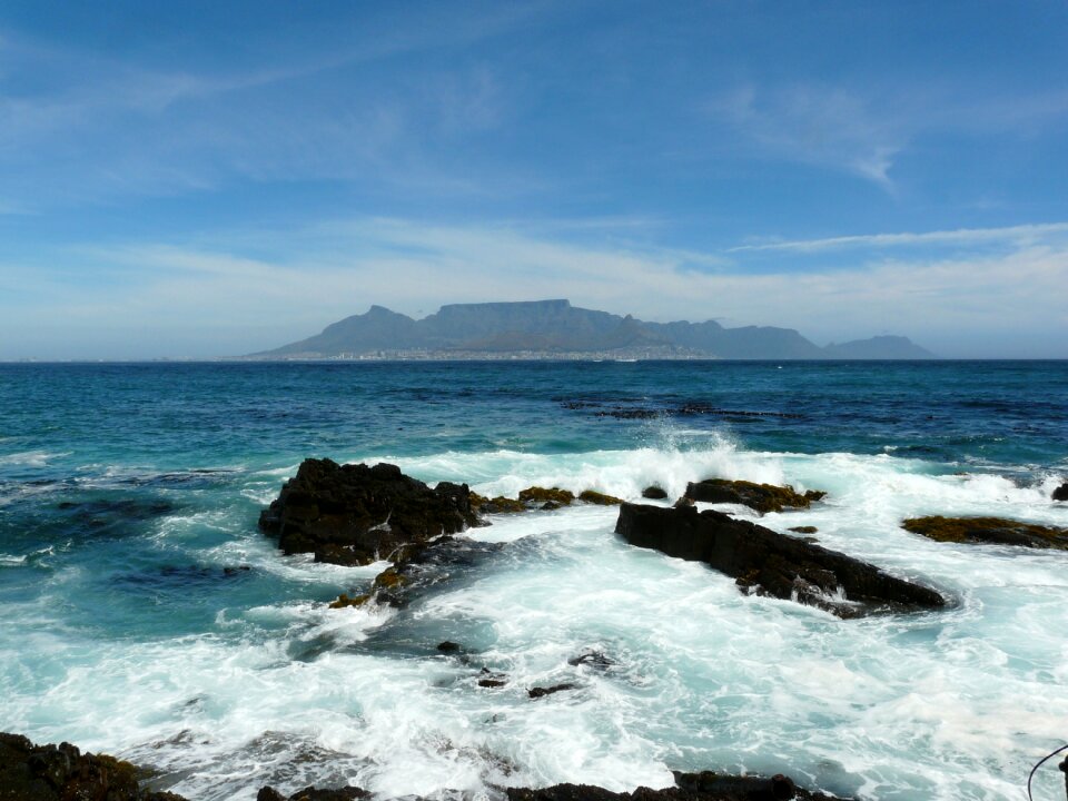 South africa blue table photo