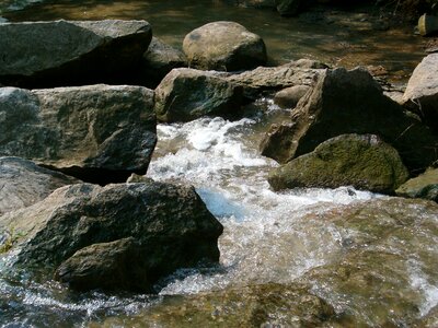 Water nature flowing