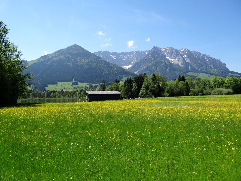 Zahmer kaiser mountains nature