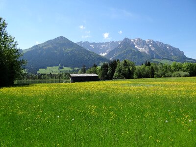 Zahmer kaiser mountains nature