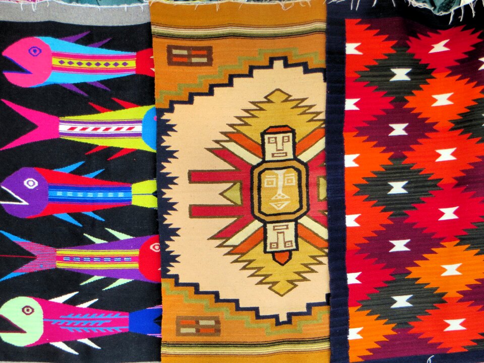 Fabric ethnic traditional