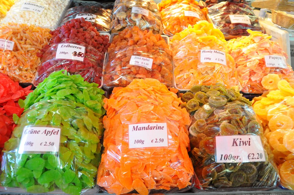 Naschmarkt vienna colorful