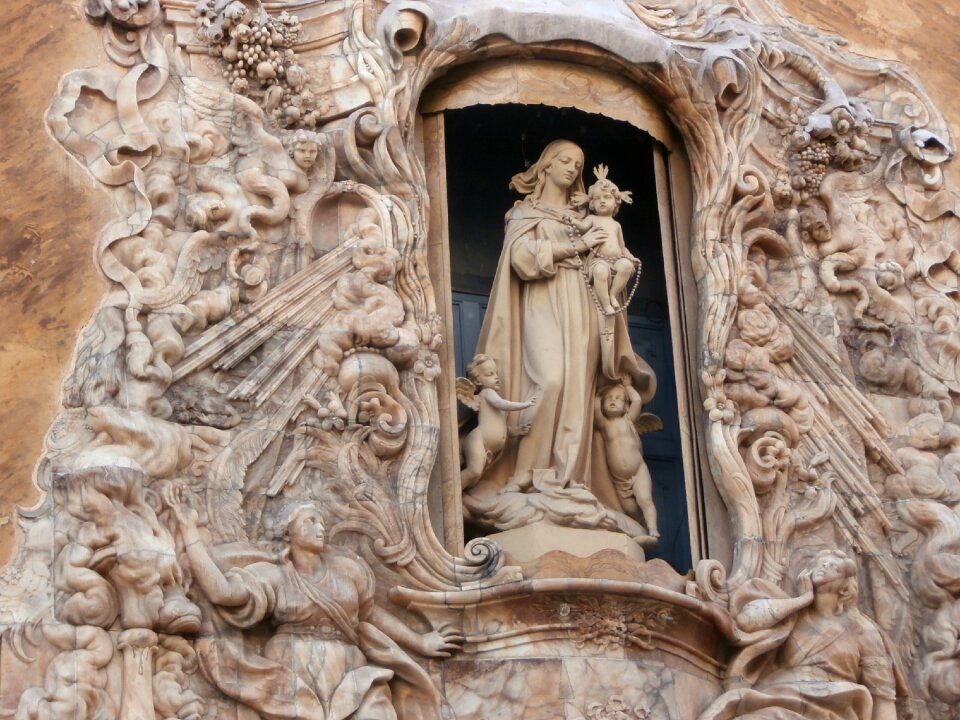 Baroque virgin valencia