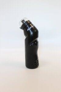 Sports bottle plastic bottle black bottle photo