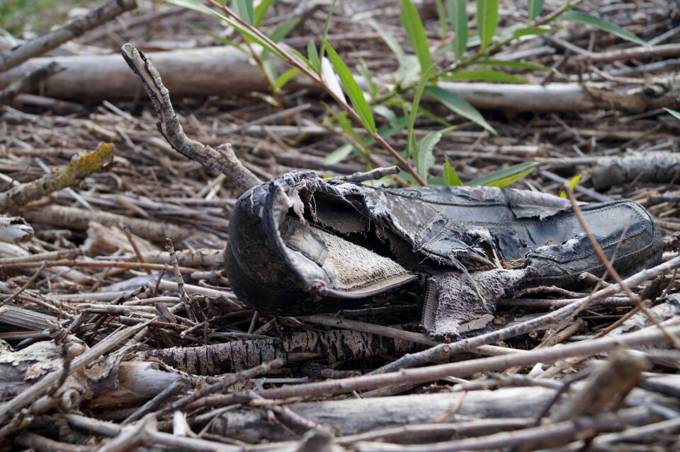 Nature garbage pollution
