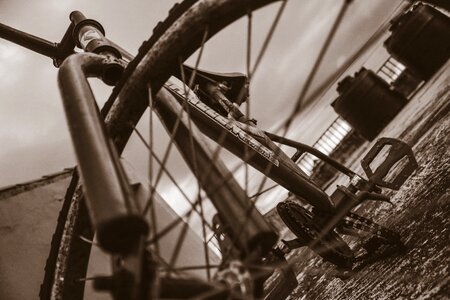 Hoops pedals street art photo