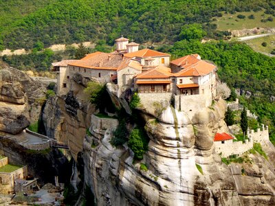 Monastery greece greek photo