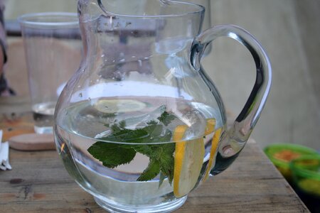 Pitcher water glass