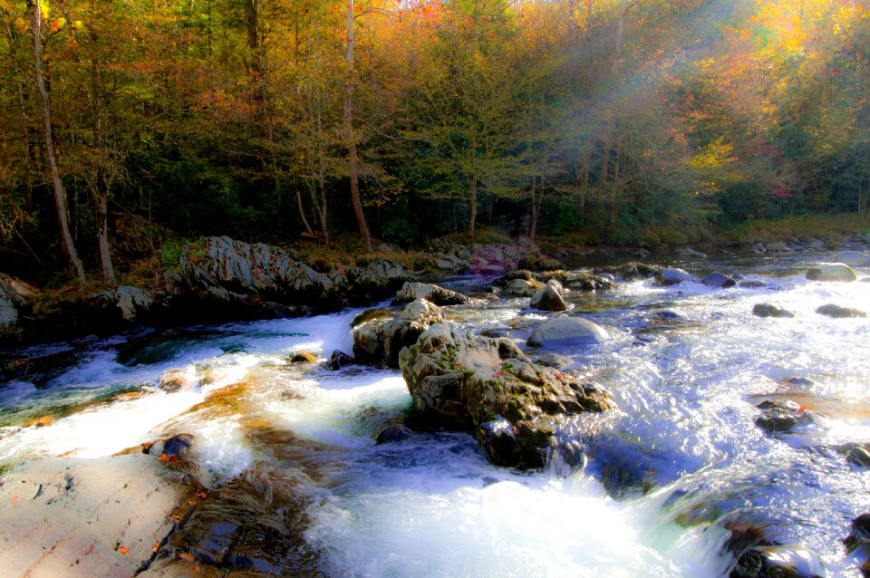 Nature landscape rock