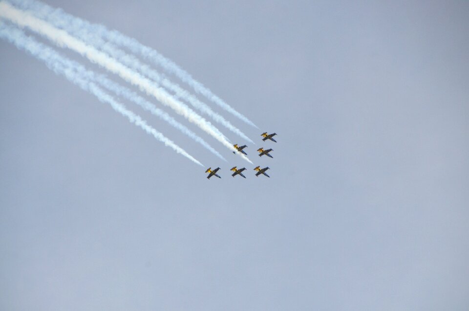 Aircraft air sky