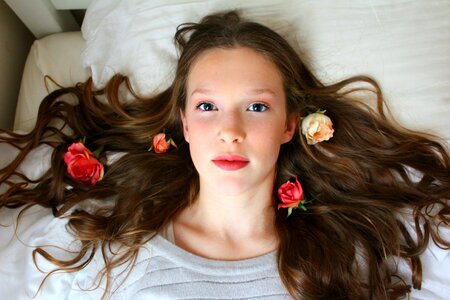 Romantic valentines cheerful