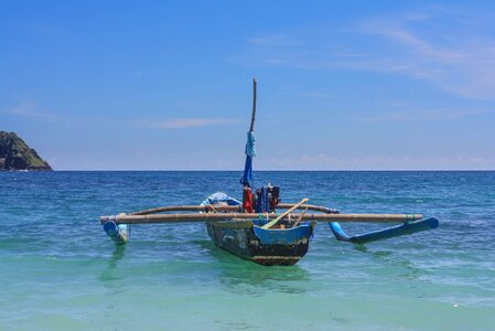 Indonesia bali typical boat