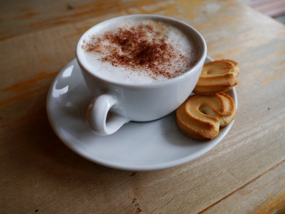 Breakfast cappuccino biscuits