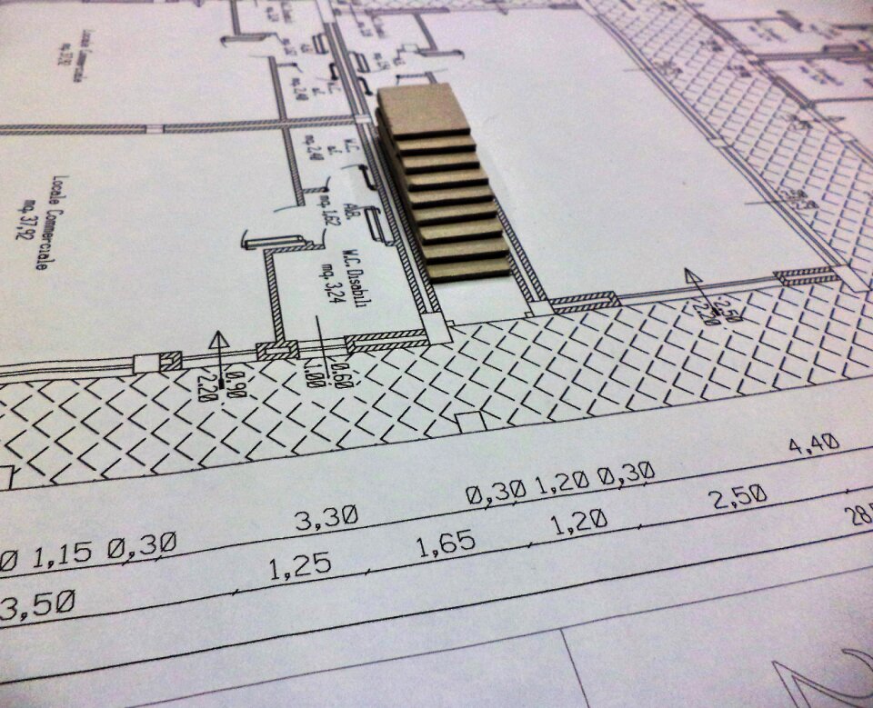 Architecture structure maquette