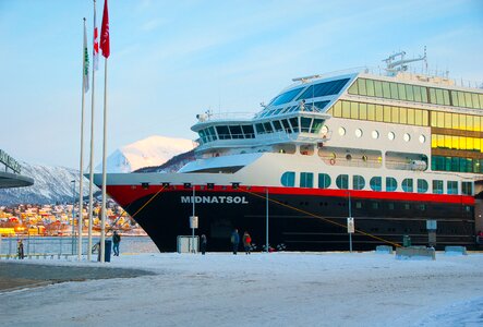 Hurtigruten wharf port