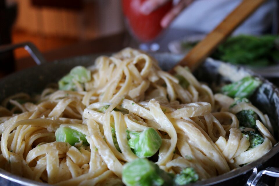Italian cuisine alfredo