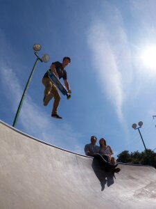 Skateboarding skateboarder extreme