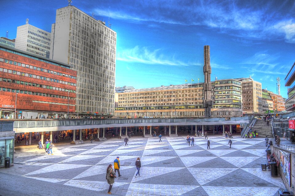 Sergels torg sweden city