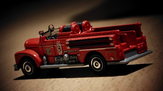 Emergency vehicle toy car ferocious photo