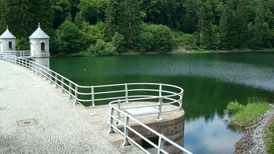 Dam nature landscape
