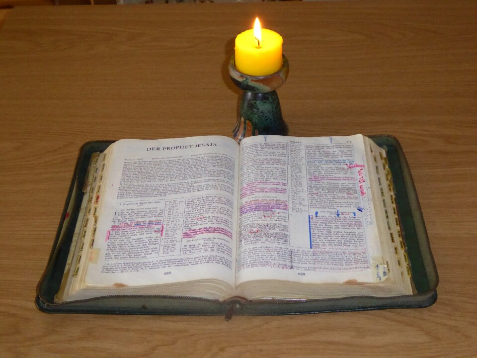 Pitched holy scripture notes