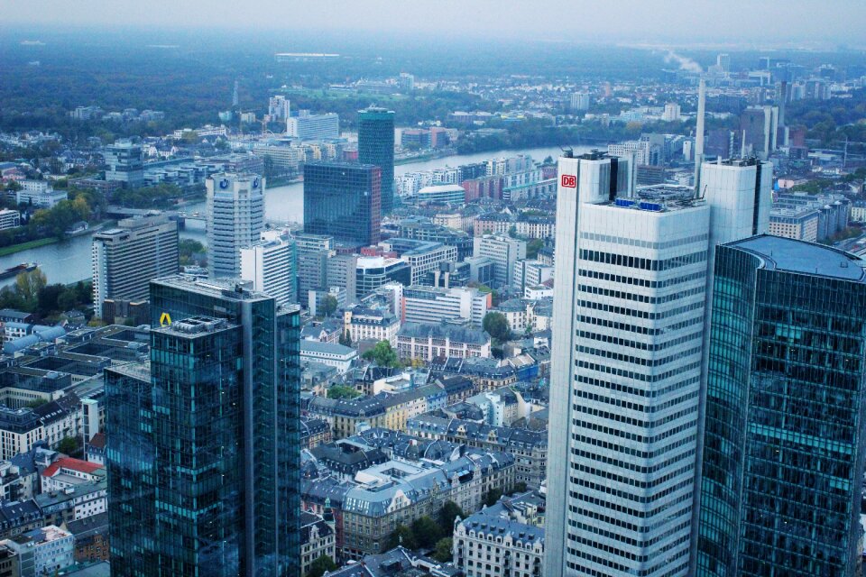 Modern urban building