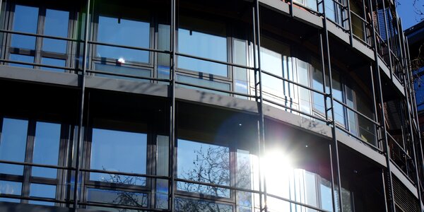 Bowever house facade glass