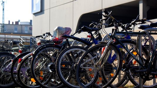 Bike means of transport collection