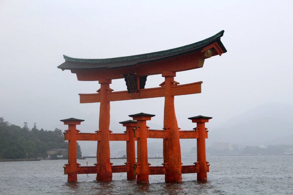 Miyajima tori japan