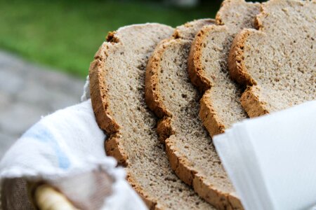 Eat food baked goods