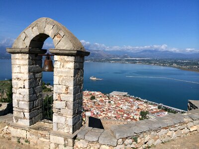 Castle greece nafplion photo