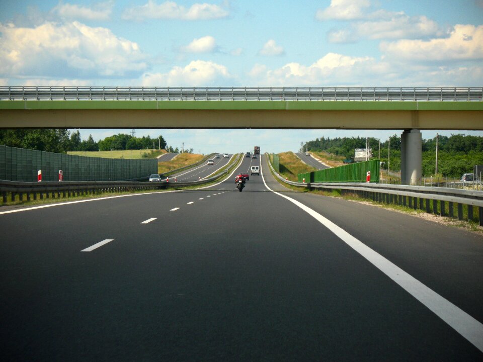 Polska droga motorcyclist