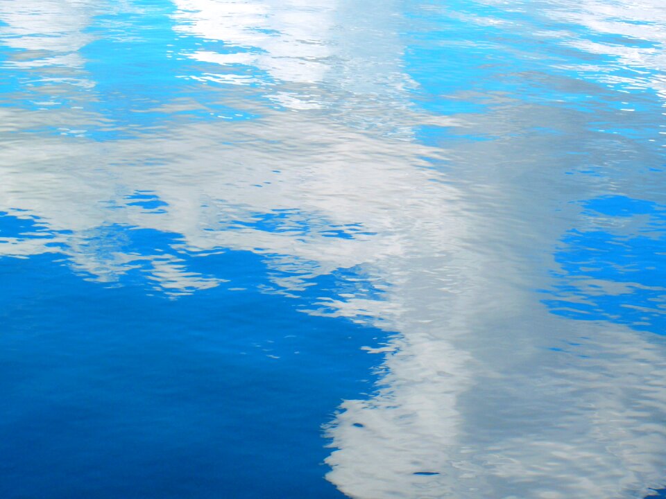 Sky reflection