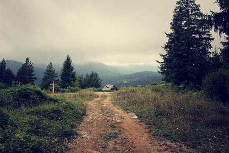 Road landscape rural photo