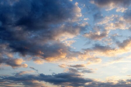 Nature blue sky the beauty of nature