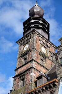 Bell tower blue binche