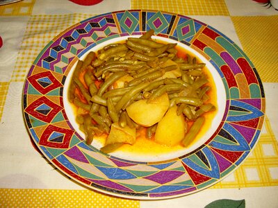 Vegetable greek dish photo